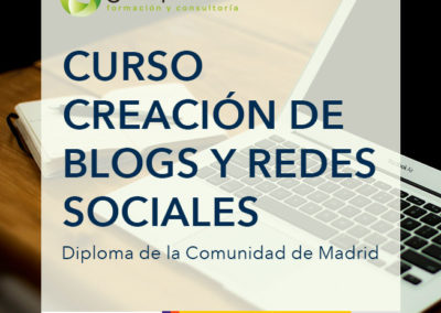 CURSO CREACIÓN DE BLOGS Y RRSS (REDES SOCIALES)