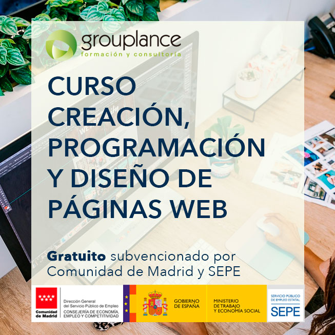 CREACIÓN, PROGRAMACIÓN Y DISEÑO DE PÁGINAS WEB